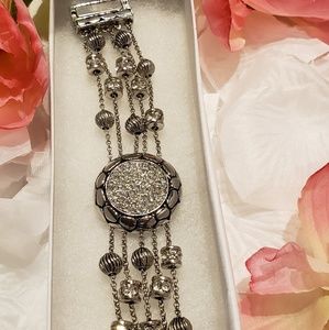 Beautiful Rhinestone Chain Bracelet